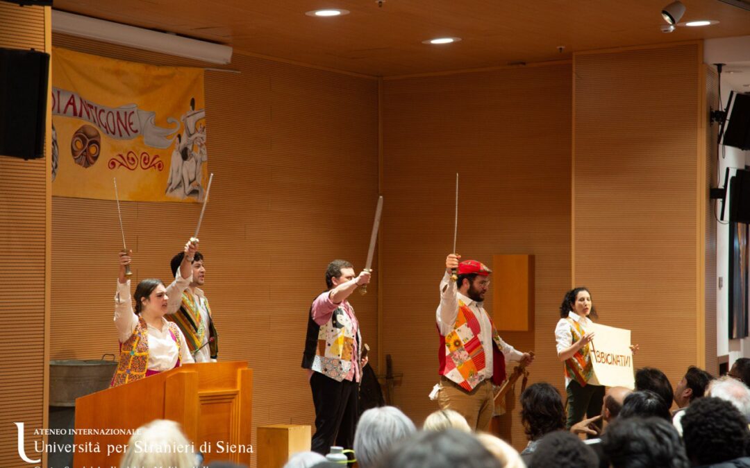 La nostra compagnia teatrale a Siena